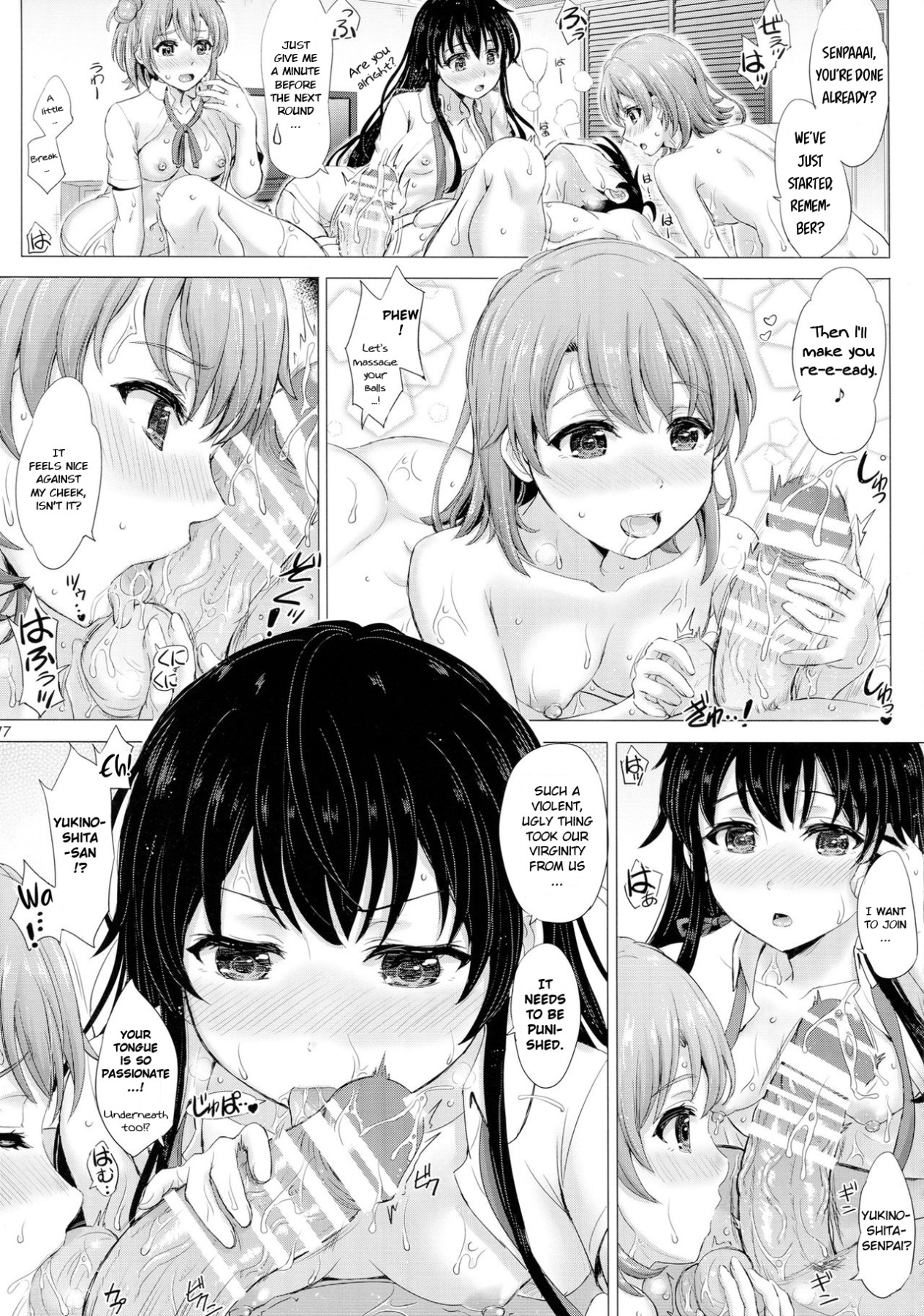 Hentai Manga Comic-Service Club's Place of Pleasures-Read-16